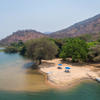 Beach, Pumulani Lodge, Lake Malawi, Malawi
