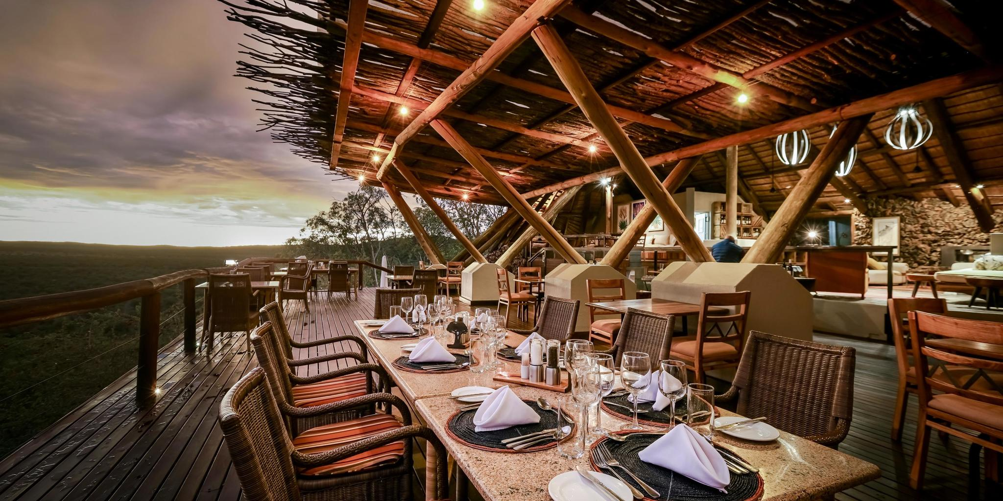Dining, Ongava Lodge, Etosha National Park, Namibia