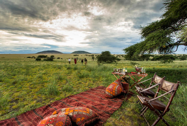 Picnic, OI Donyo Lodge, Amboseli, Kenya