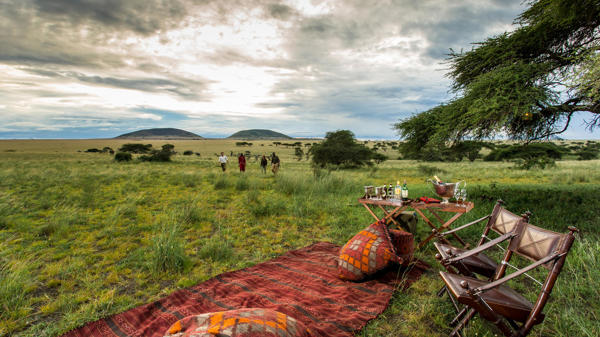 Picnic, OI Donyo Lodge, Amboseli, Kenya