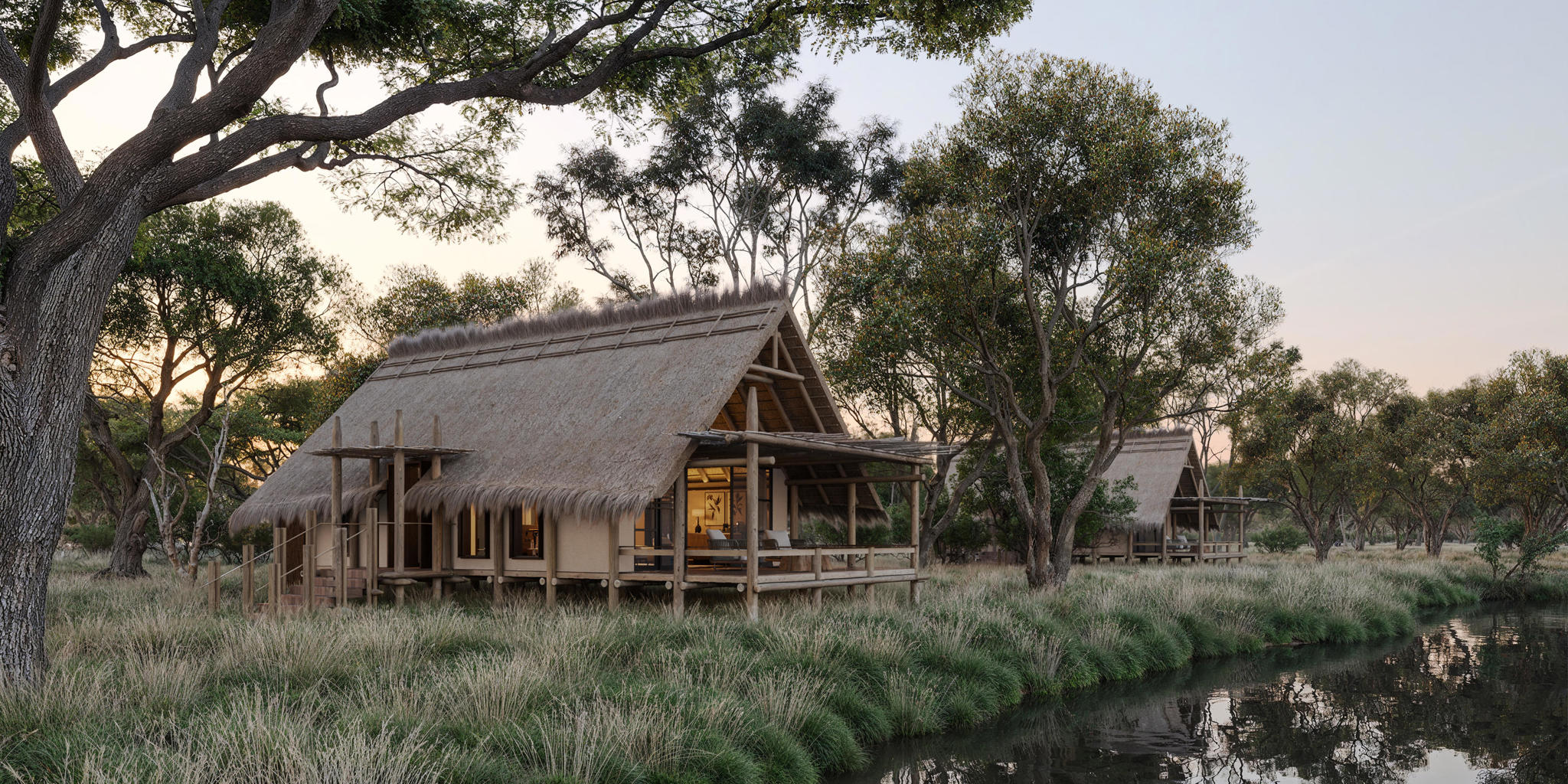 Exterior, Sediba Sa Rona, Moremi Game Reserve, Botswana