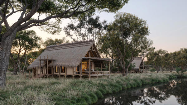 Exterior, Sediba Sa Rona, Moremi Game Reserve, Botswana