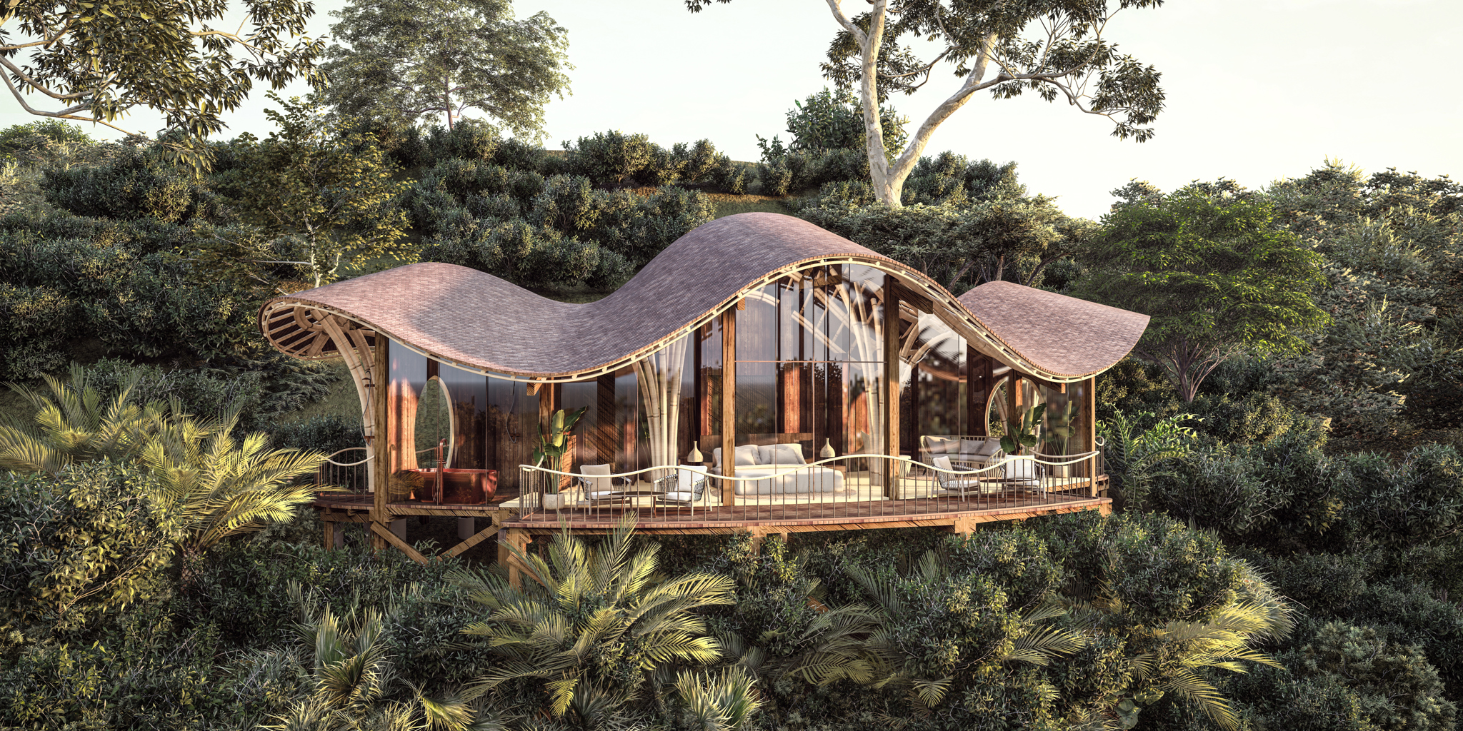 Exterior Room, Erebero Hills, Bwindi Impenetrable Forest, Uganda
