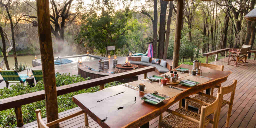 Dining Safari, Jaci Lodge, Madikwe GR, South Africa