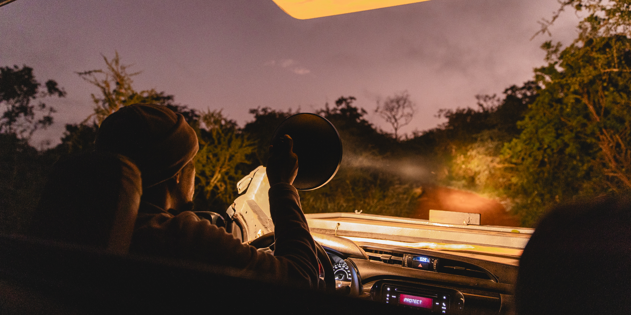 Night Drive, Magashi, Akagera National Park, Rwanda
