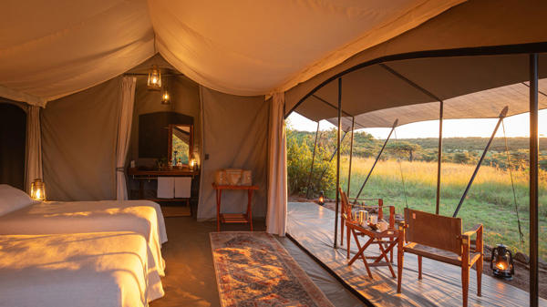 Patio, Basecamp Wilderness, Mara Conservancy, Kenya