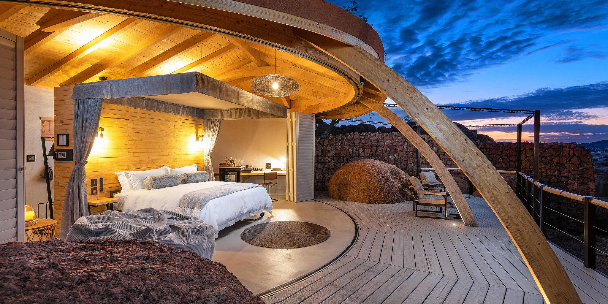 Bedroom 1, Onduli Ridge, Doro Nawas Conservancy, Namibia