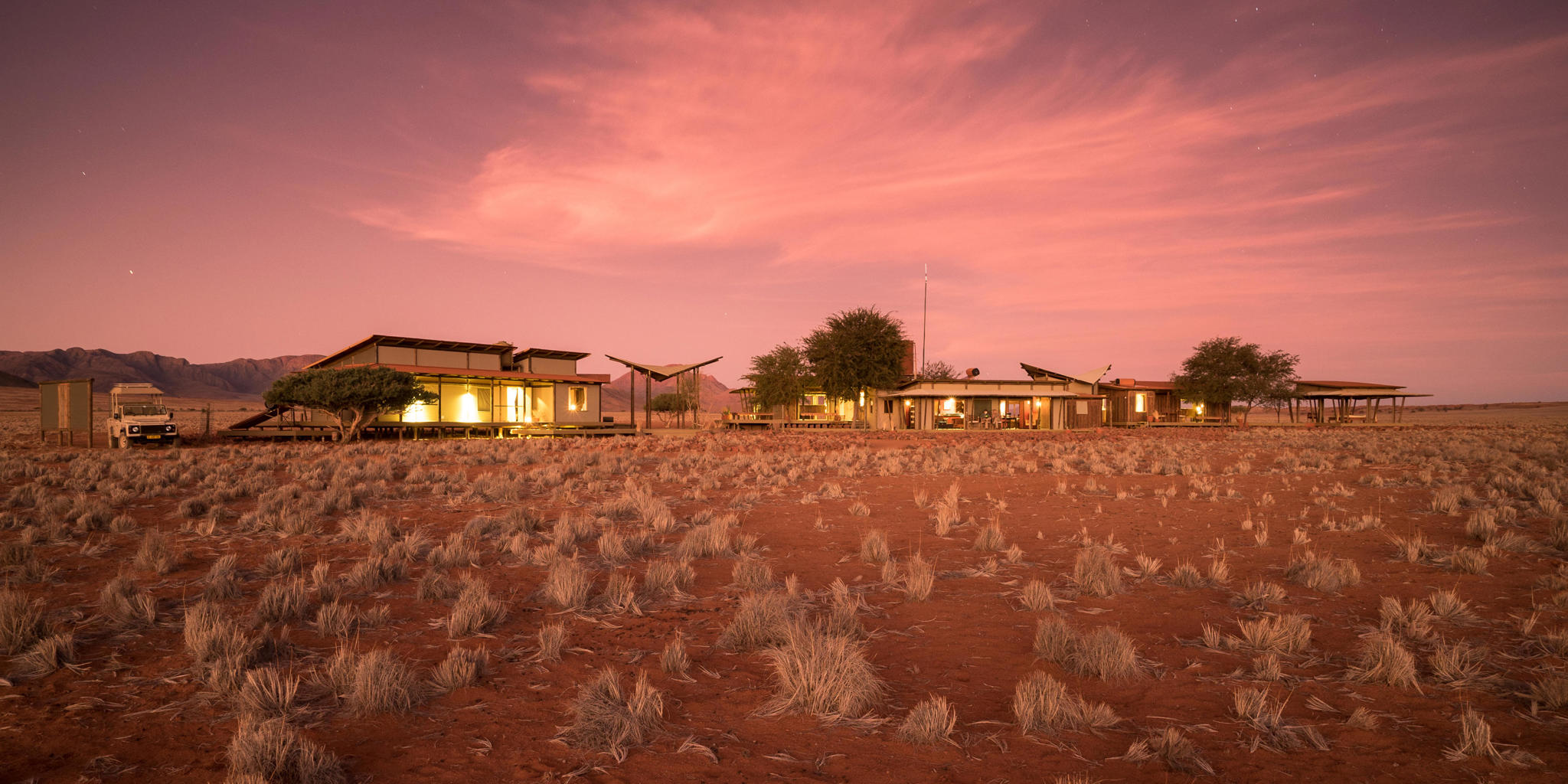 Exterior, Wolwedans Plains Camp, Namibrand Reserve, Namibia