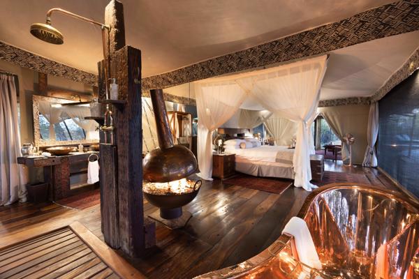 Room View, Zarafa Camp, Okavango Delta, Botswana