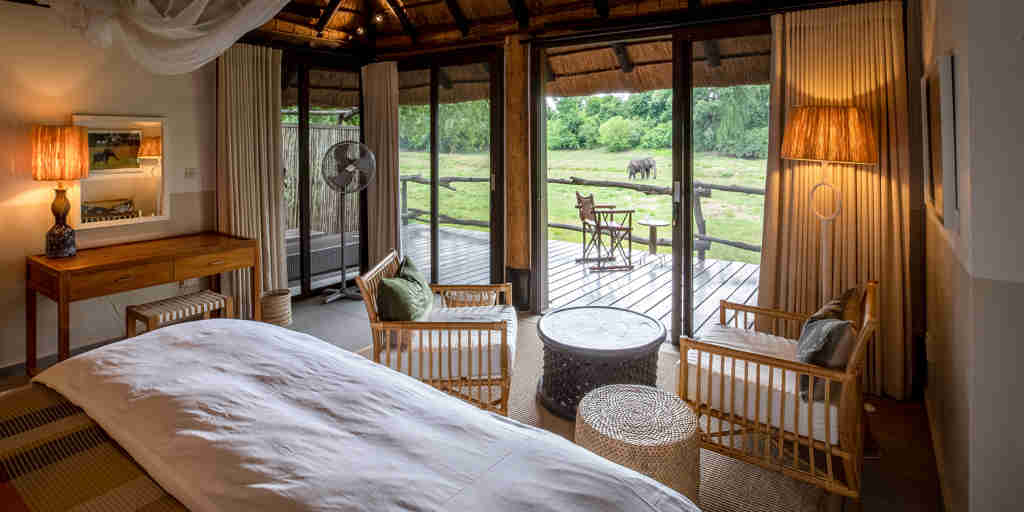 Room View, Mfuwe Lodge, South Luangwe NP, Zambia