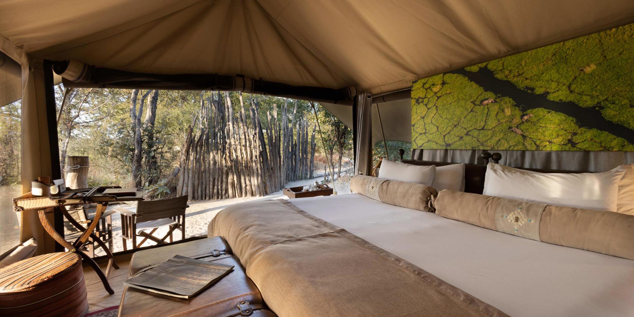 Tent Room, Selinda Explorers, Linyanti, Botswana
