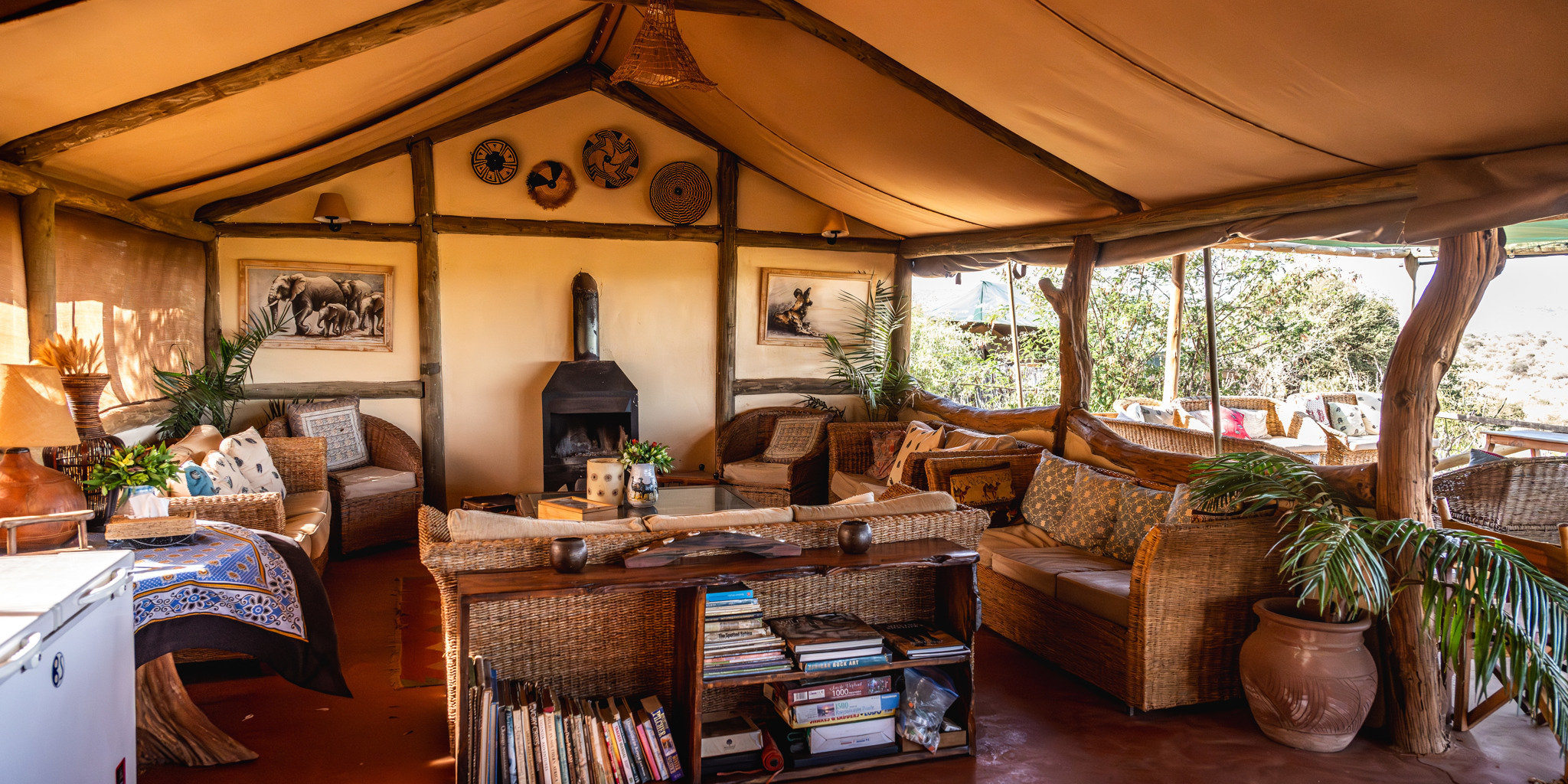 Lounge, Laikipia, Laikipia Wilderness, Kenya