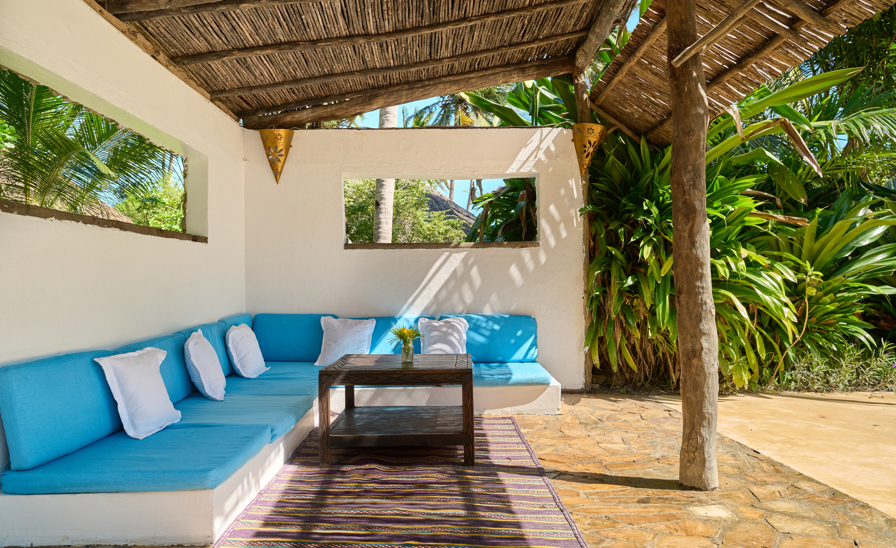 Lounge, Pole Pole Bungalows, Mafia Island, Tanzania