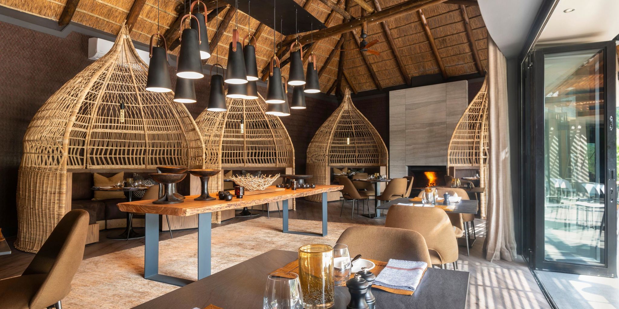 Restaurant, Shamwari Eagles Crag, Shamwari, South Africa