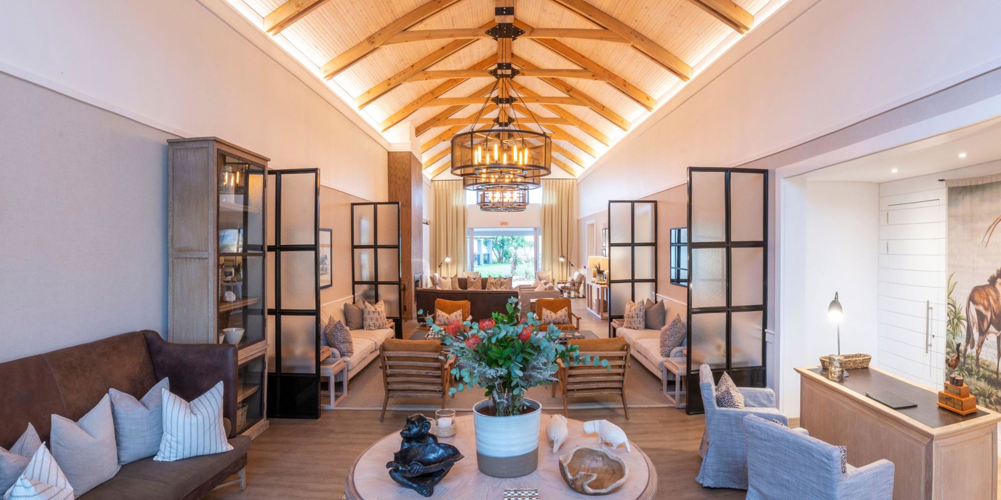 Lobby, Shamwari Riverdene, Shamwari, South Africa