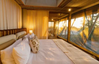 Bedroom, Wilderness Mokete, Okavango Delta, Botswana