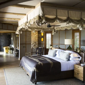 Bedroom, Little Mombo, Moremi Game Reserve, Botswana
