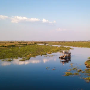 kings pool botswana boat trip yellow zebra safaris
