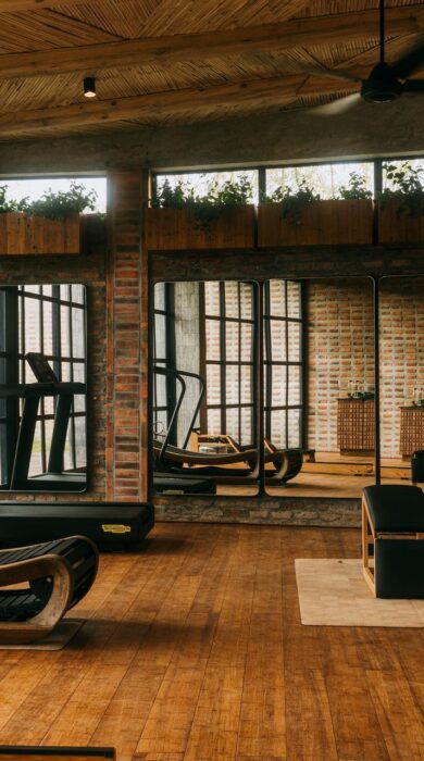 A gym, bisate reserve, rwanda, Yellow Zebra Safaris