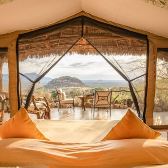 bedroom, sarara camp, samburu, kenya, yellow zebra safaris