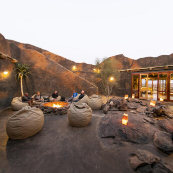 firepit, doro nawas, damaraland, namibia, yellow zebra safaris