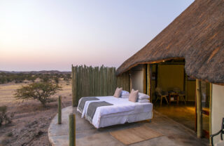 bed, doro nawas, damaraland, namibia, yellow zebra safaris