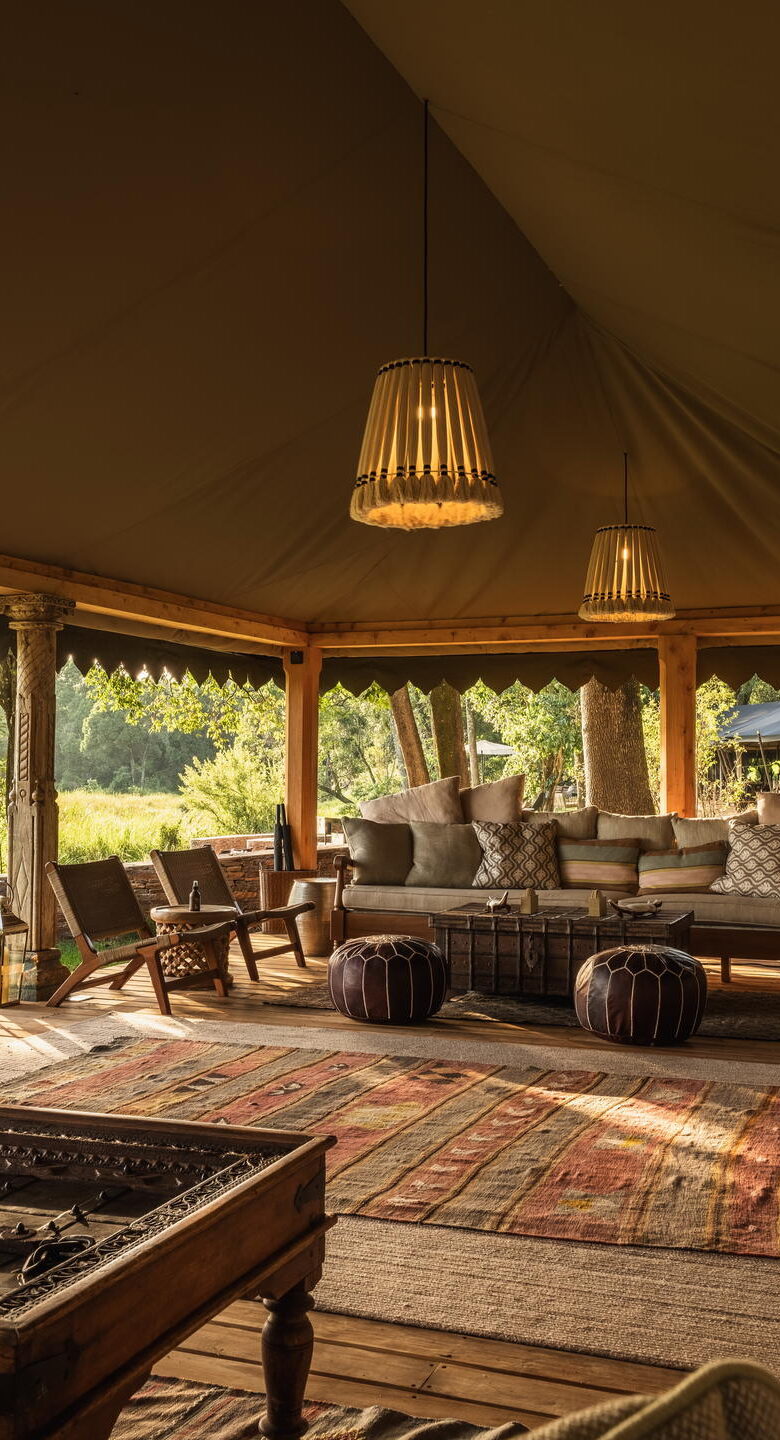 Luxury Safari Lodge | Wilderness Mara, Maasai Mara, Kenya | Yellow ...