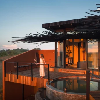 View From Suite, Chichele Presidential Lodge, South Luangwa, Zambia