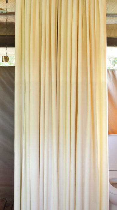 tented bathroom, ol pejeta bush camp, kenya - Yellow Zebra Safaris