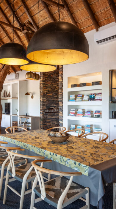 dining room, madikwe hills, south africa - Yellow Zebra Safaris