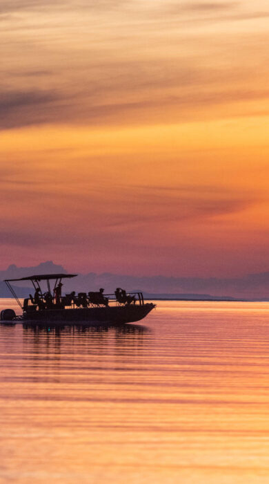 sunset boat trip, fothergill island, zimbabwe - Yellow Zebra Safaris