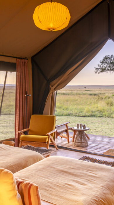 tent interior, governors camp, kenya - Yellow Zebra Safaris