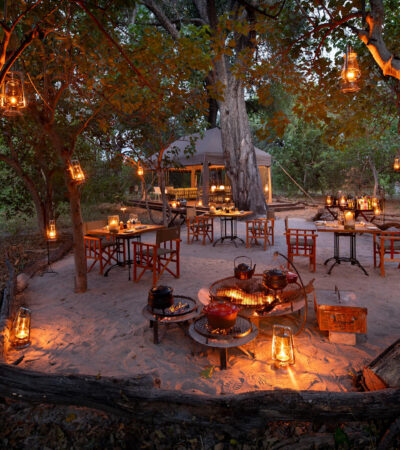 boma, andbeyond sandibe under canvas, botswana - Yellow Zebra Safaris