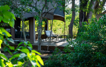 decking, sandibe under canvas. botswana - Yellow Zebra Safaris