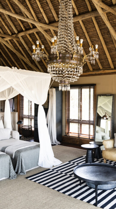 villa bedroom, segera retreat, kenya - Yellow Zebra Safaris