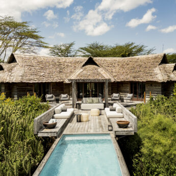 villa with pool, segera retreat, kenya - Yellow Zebra Safaris