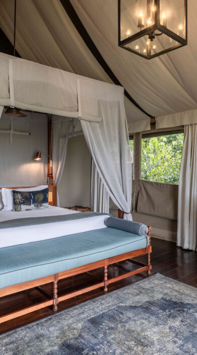bedroom, shinde camp, okavango delta, botswana - Yellow Zebra Safaris