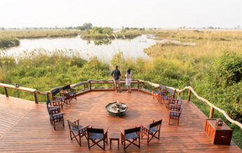 boma, shinde camp, botswana - Yellow Zebra Safaris