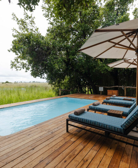 pool, shinde camp, botswana - Yellow Zebra Safaris