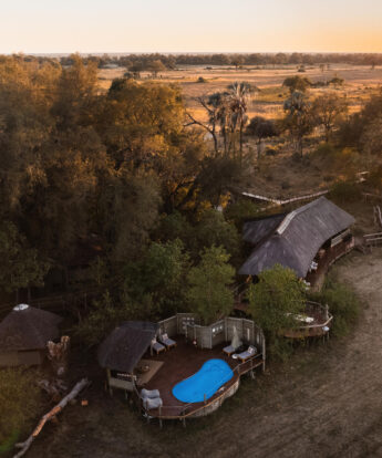 aerial, chitabe lediba, botswana - Yellow Zebra Safaris