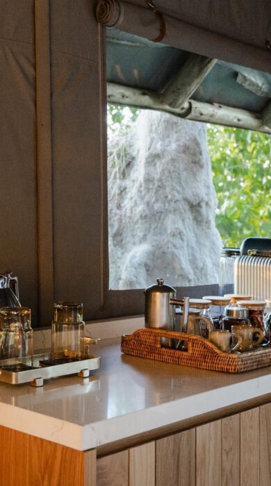 coffee, chitabe lediba, botswana - Yellow Zebra Safaris
