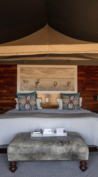 family tent, chitabe lediba, botswana - Yellow Zebra Safaris