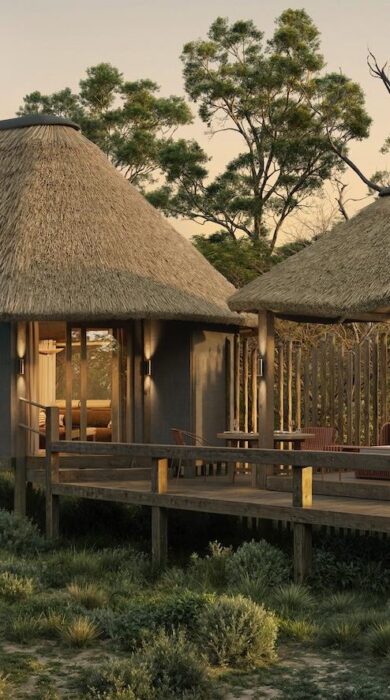 exterior kanana nyana, okavango delta, botswana - Yellow Zebra Safaris