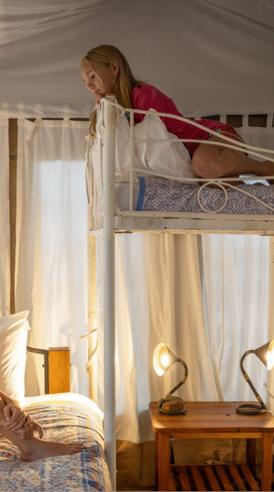 bunk beds, ekorian mugie, kenya - Yellow Zebra Safaris