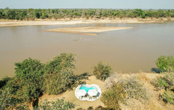 aerial view of mchenja, zambia - Yellow Zebra Safaris