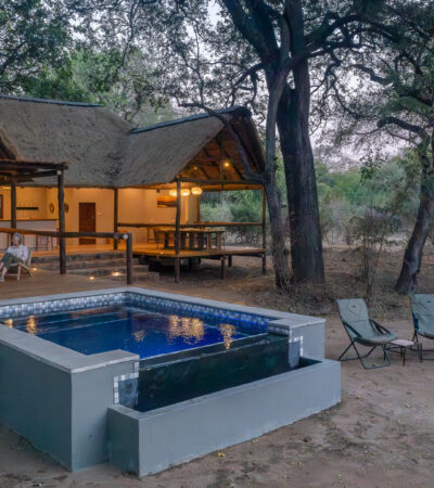 pool, olimba camp, south luangwa, zambia - Yellow Zebra Safaris