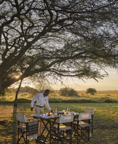 dining, mila tented camp, tanzania - Yellow Zebra Safaris