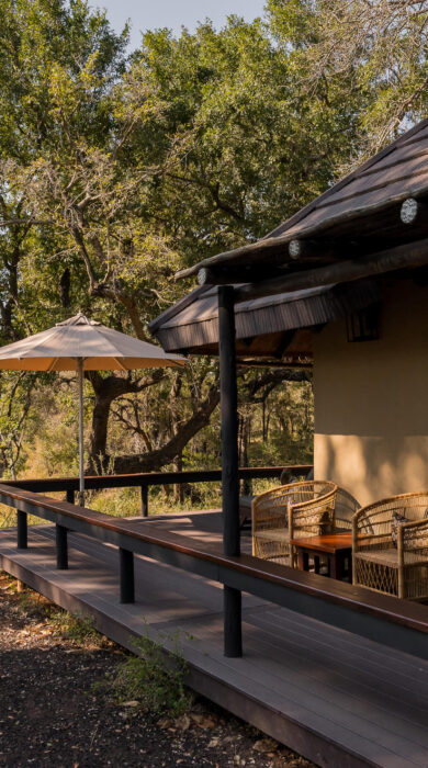 decking, inyanti game lodge, south africa - Yellow Zebra Safaris
