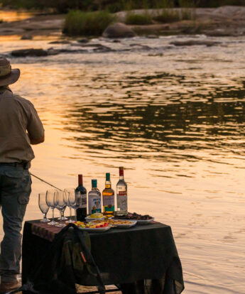 fishing sundowner, inyanti game lodge, south africa - Yellow Zebra Safaris