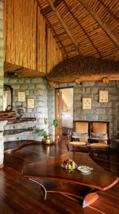 cottage lounge, ol jogi, kenya - Yellow Zebra Safaris
